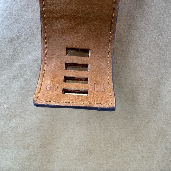 Hermes Collier De Chien Leather Gold Orange Bracelet Small - Picture 6 of 11